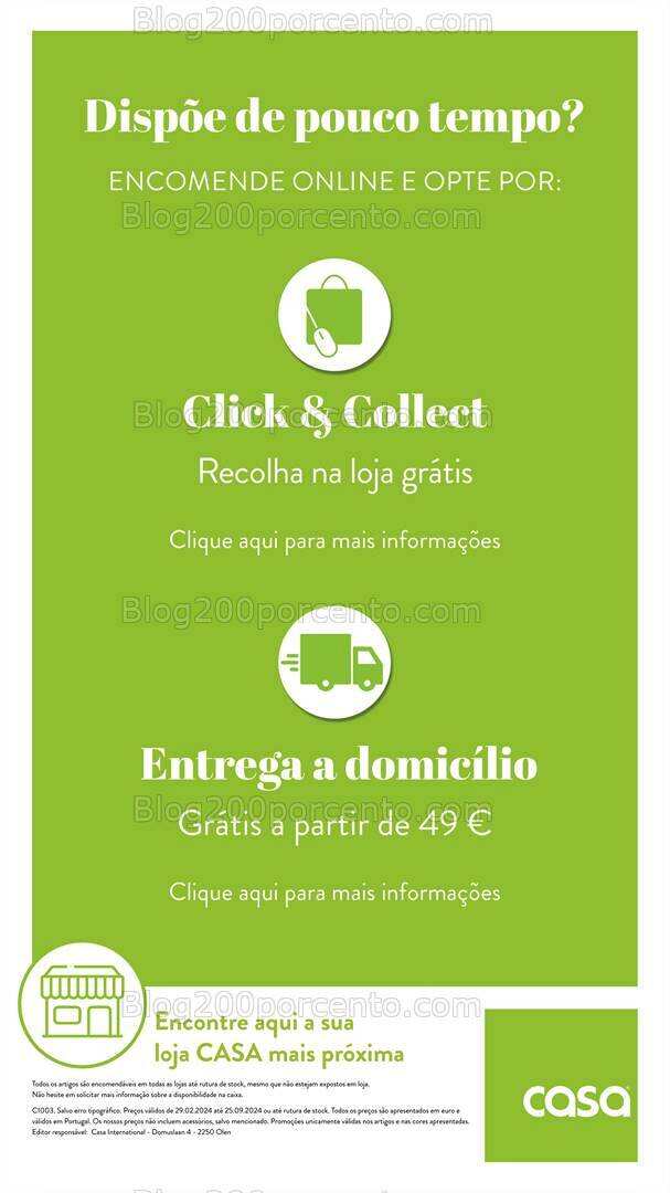 Antevisão Folheto CASA Jardim Promoções de 29 fevereiro a 25 setembro