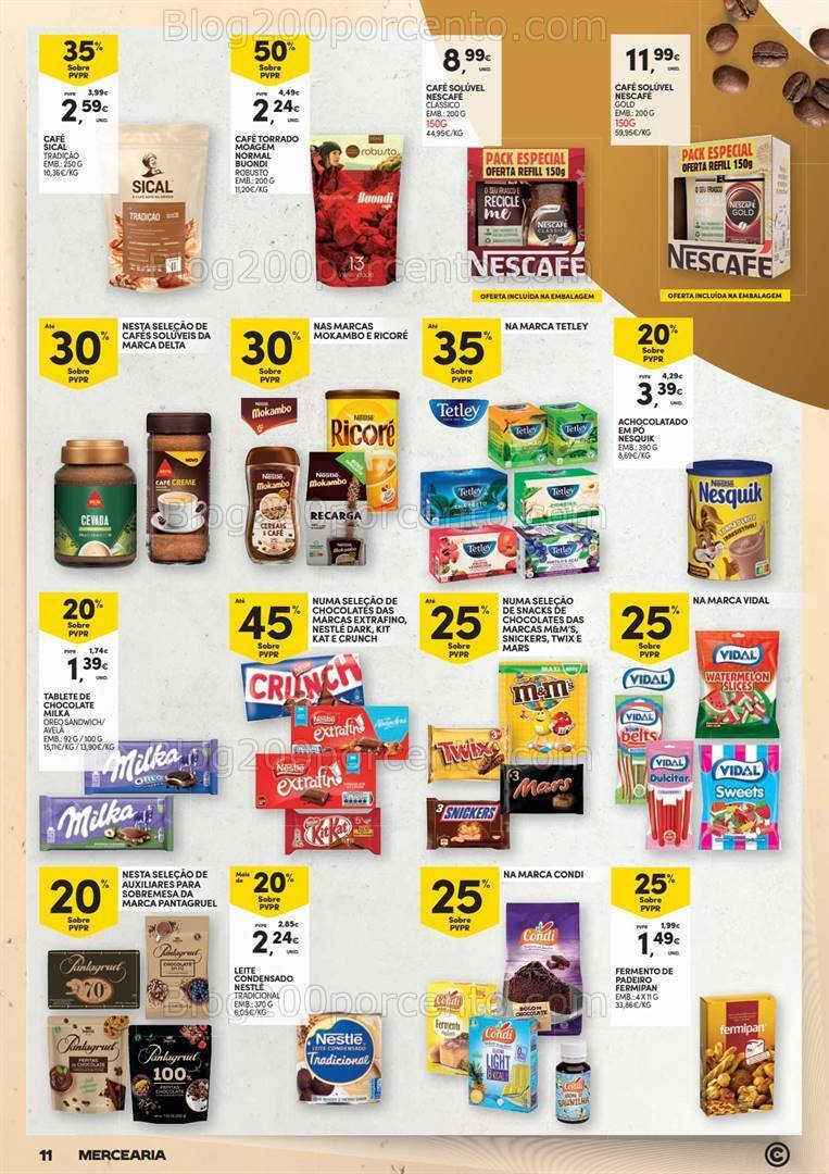 Antevisão Folheto CONTINENTE Mercearia Promoções de 27 fevereiro a 10 março