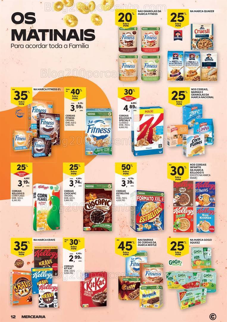 Antevisão Folheto CONTINENTE Mercearia Promoções de 27 fevereiro a 10 março