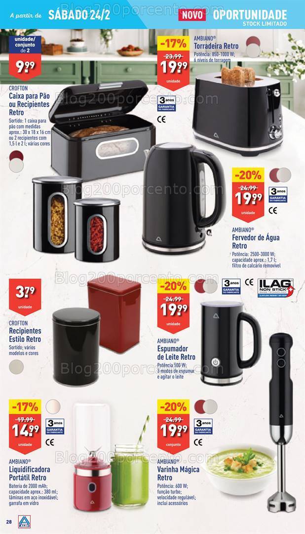 Antevisão Folheto ALDI Bazar Promoções a partir de 24 fevereiro