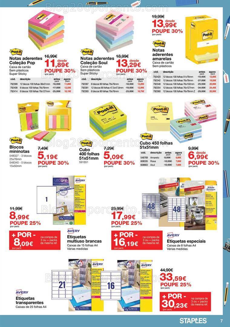 Antevisão Folheto STAPLES Promoções de 29 fevereiro a 27 março