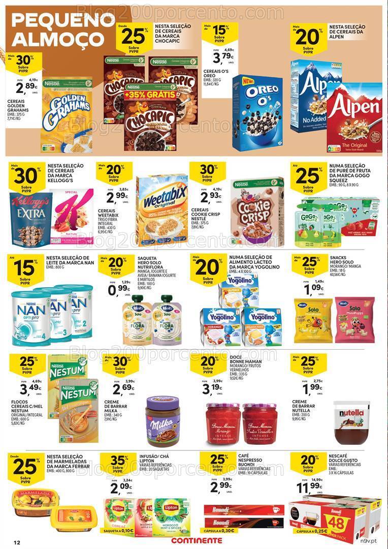 Antevisão Folheto CONTINENTE Açores Promoções de 15 a 28 fevereiro