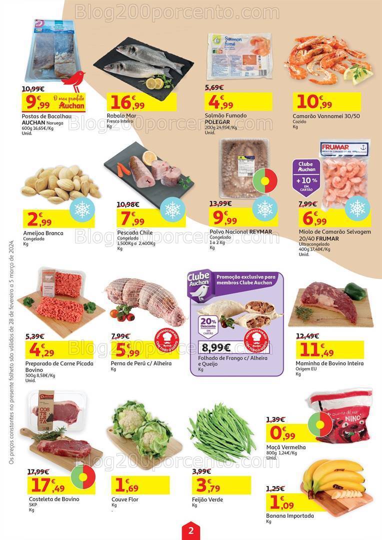 Antevisão Folheto AUCHAN Promoções de 28 fevereiro a 5 março