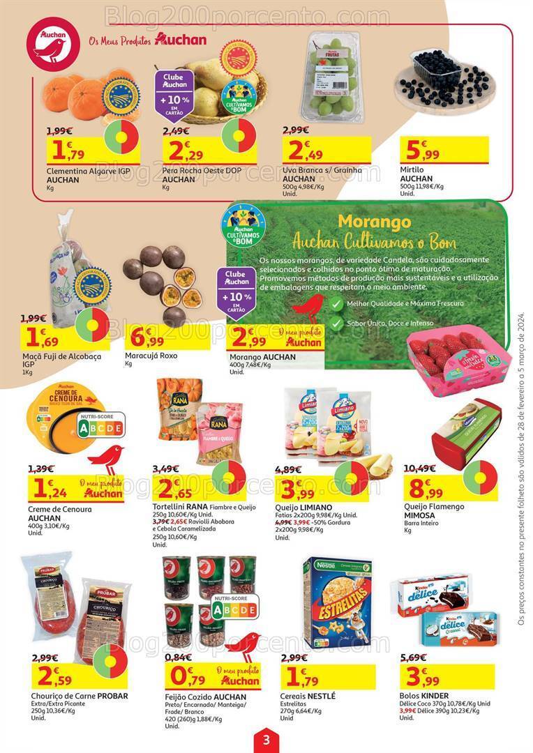 Antevisão Folheto AUCHAN Promoções de 28 fevereiro a 5 março