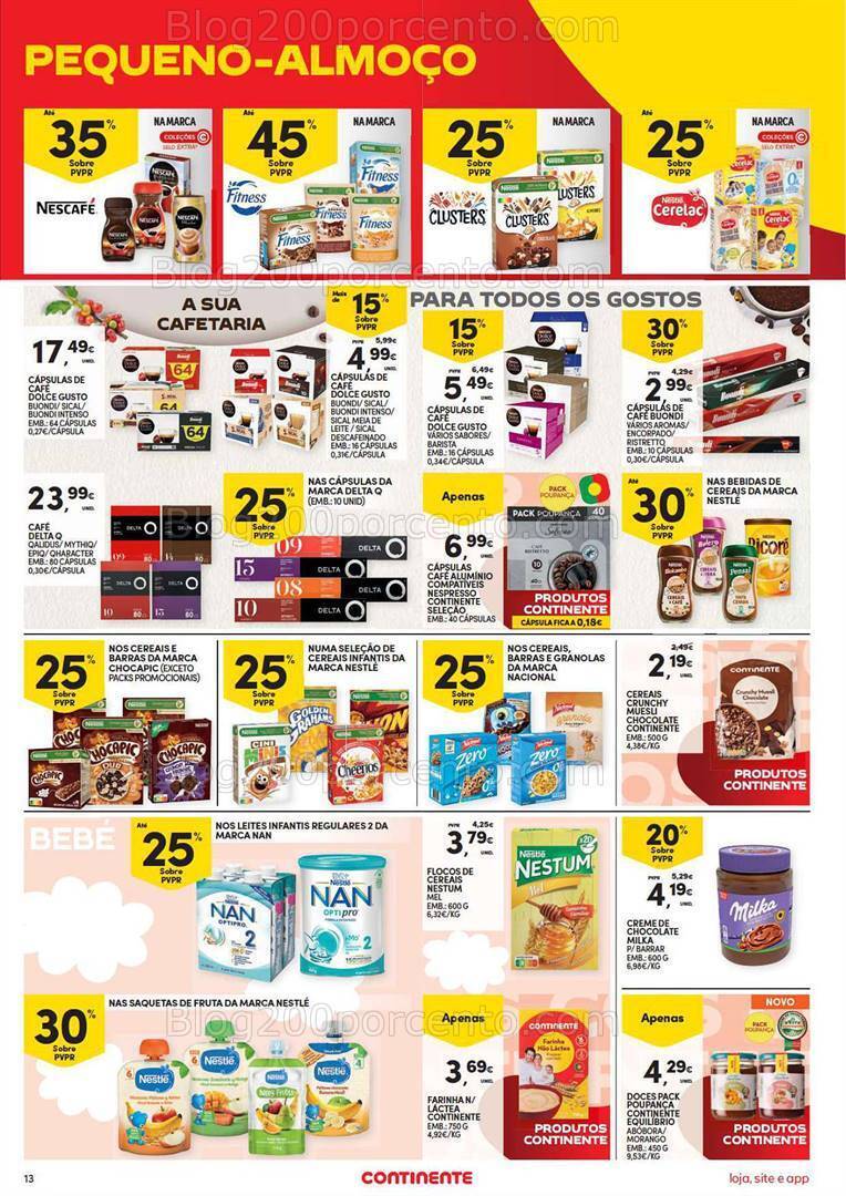 Antevisão Folheto CONTINENTE Bom Dia Promoções de 13 a 19 fevereiro