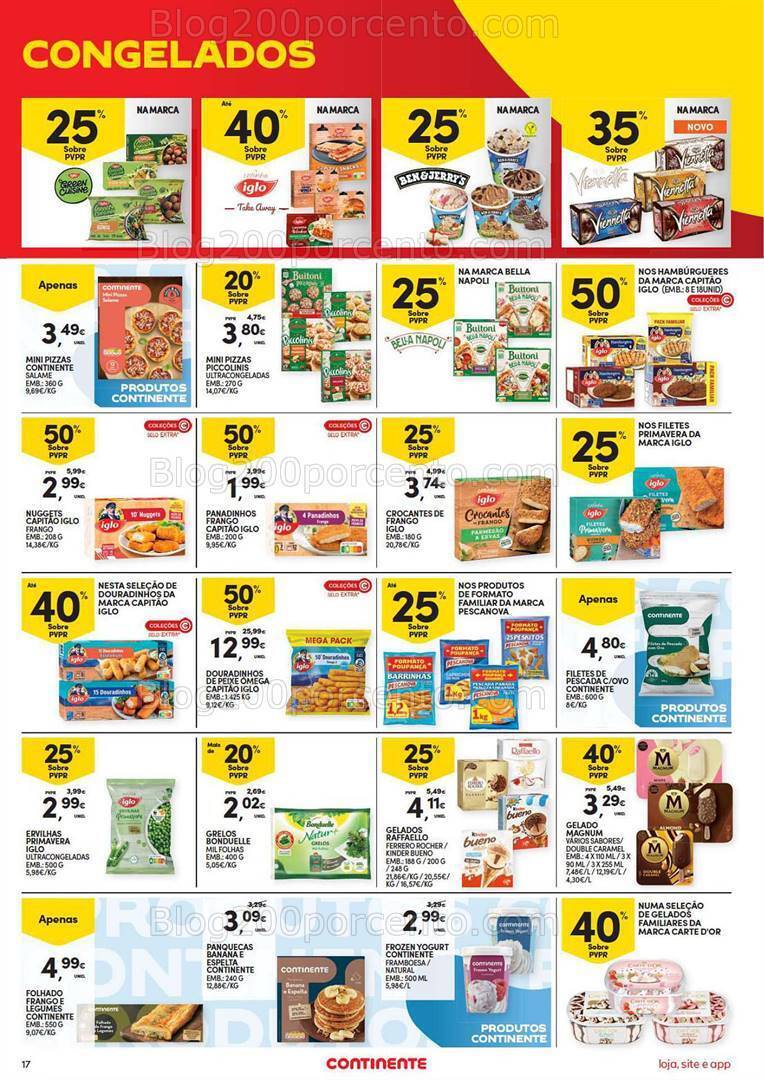 Antevisão Folheto CONTINENTE Bom Dia Promoções de 13 a 19 fevereiro