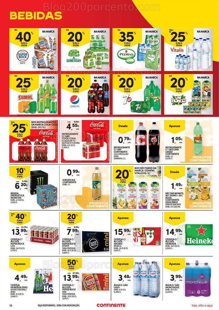 Antevisão Folheto CONTINENTE Bom Dia Promoções de 13 a 19 fevereiro
