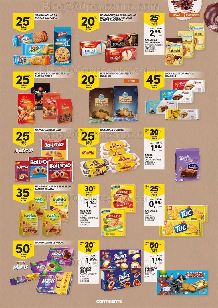 Antevisão Folheto CONTINENTE Especial Sabores Promoções de 13 a 25 fevereiro