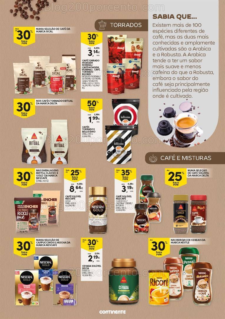 Antevisão Folheto CONTINENTE Especial Sabores Promoções de 13 a 25 fevereiro