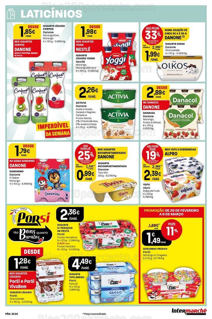 Antevisão Folheto INTERMARCHÉ Super Promoções de 29 fevereiro a 6 março
