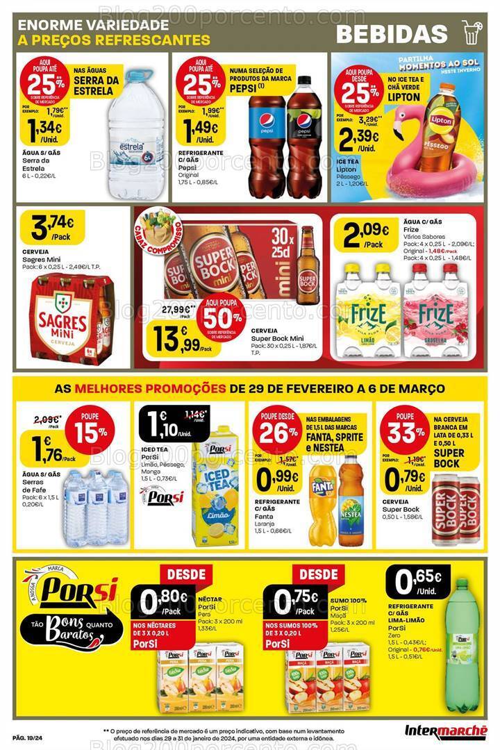Antevisão Folheto INTERMARCHÉ Super Promoções de 29 fevereiro a 6 março