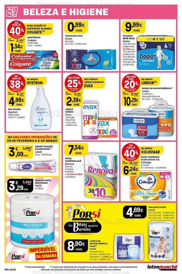 Antevisão Folheto INTERMARCHÉ Super Promoções de 29 fevereiro a 6 março