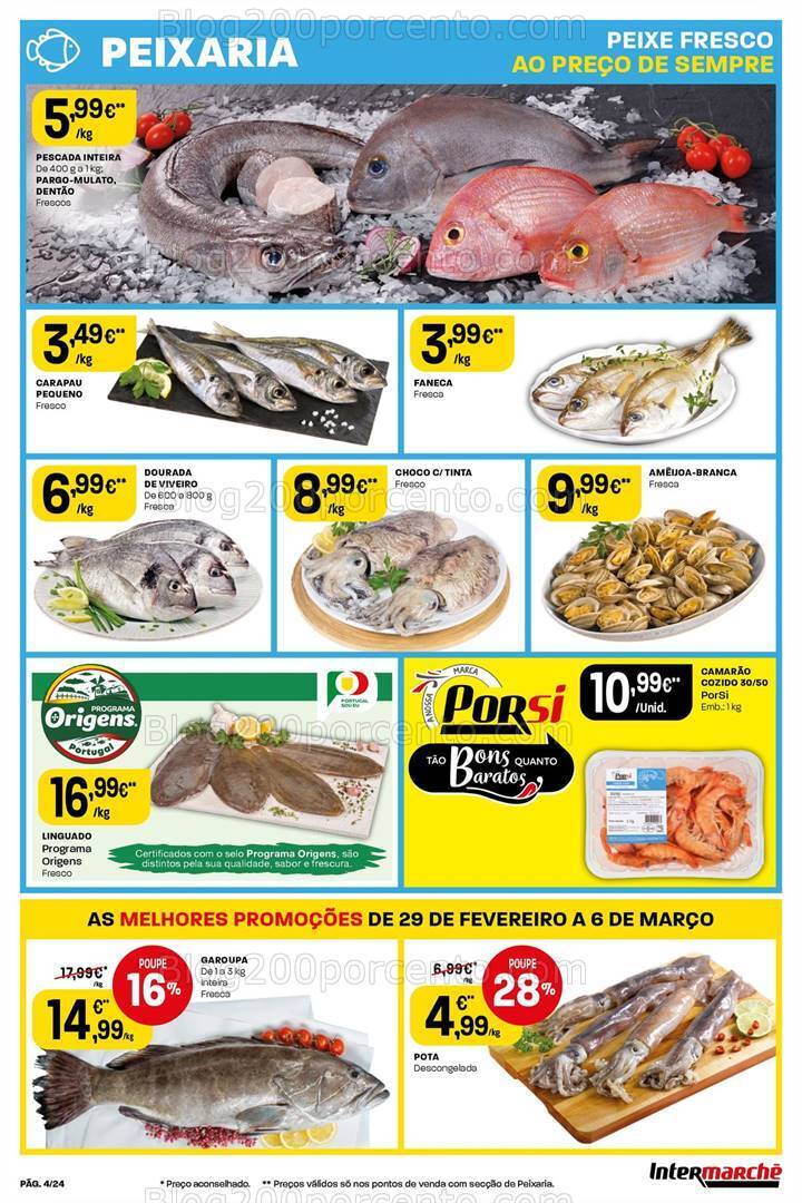 Antevisão Folheto INTERMARCHÉ Super Promoções de 29 fevereiro a 6 março