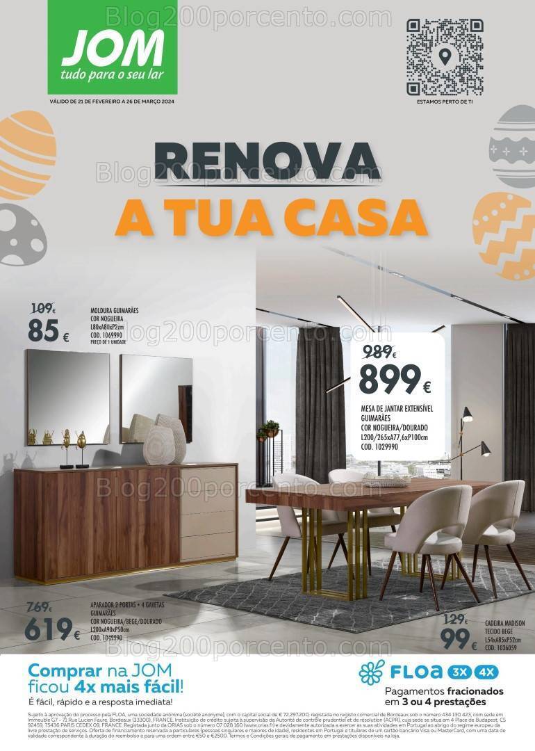 Antevisão Folheto JOM Promoções de 21 fevereiro a 26 março