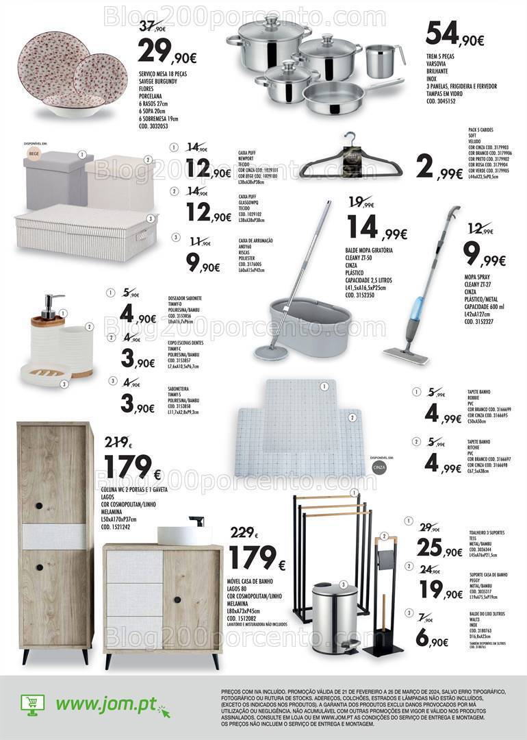Antevisão Folheto JOM Promoções de 21 fevereiro a 26 março