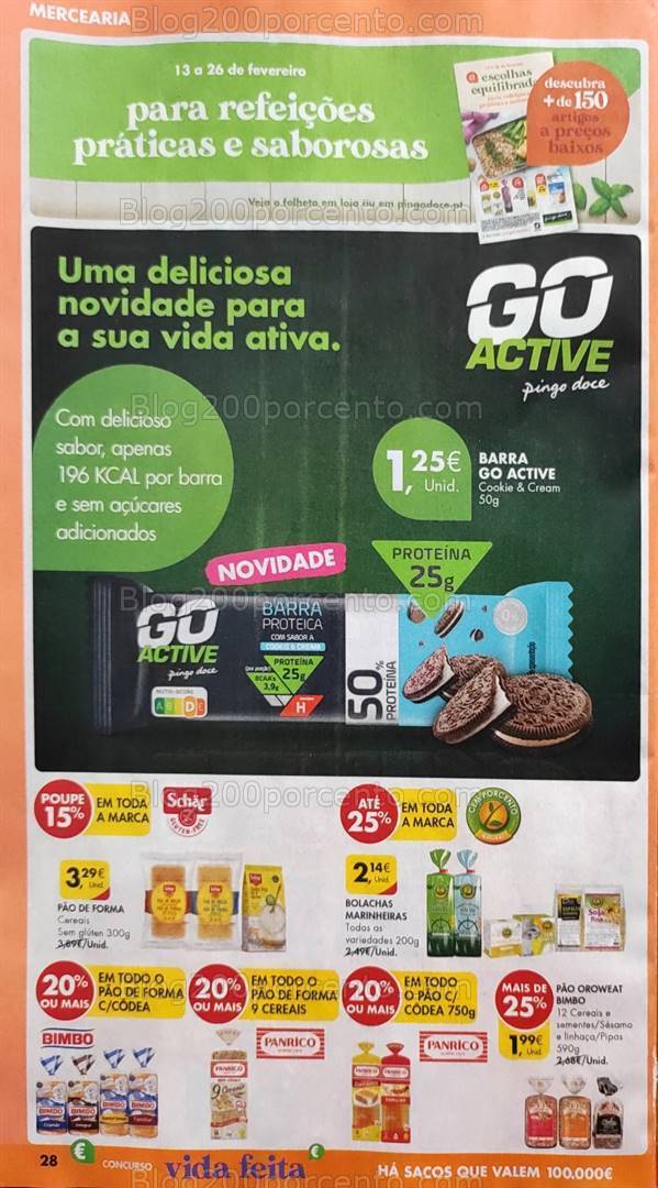 Antevisão Folheto PINGO DOCE Super Promoções de 13 a 19 fevereiro