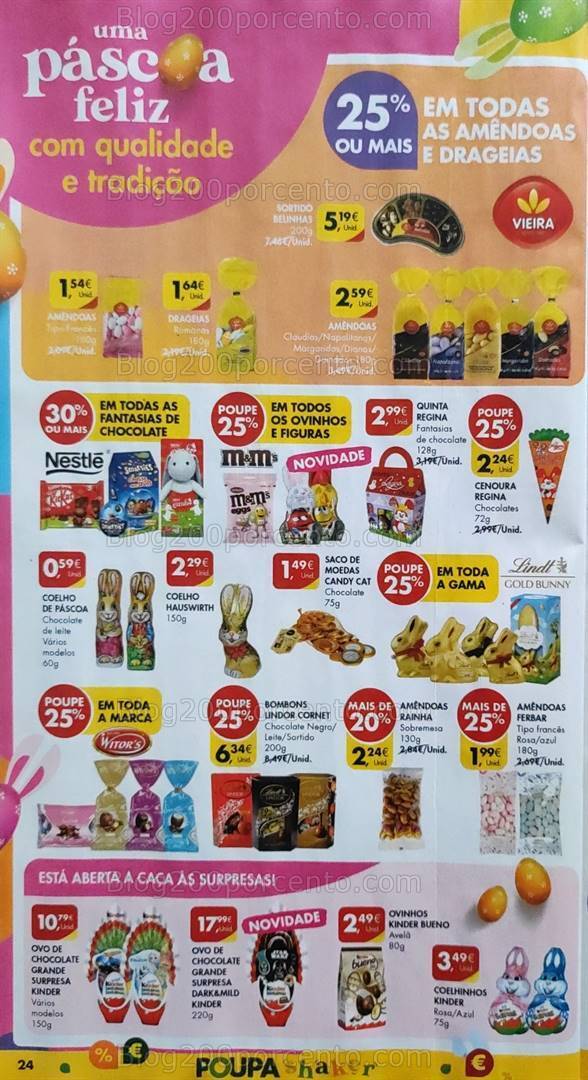 Antevisão Folheto PINGO DOCE Páscoa Promoções de 27 fevereiro a 4 março