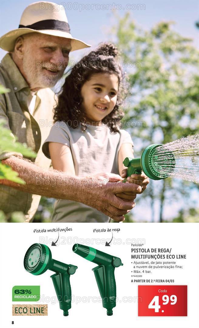Antevisão Folheto LIDL Especial Jardim Promoções a partir de 7 março