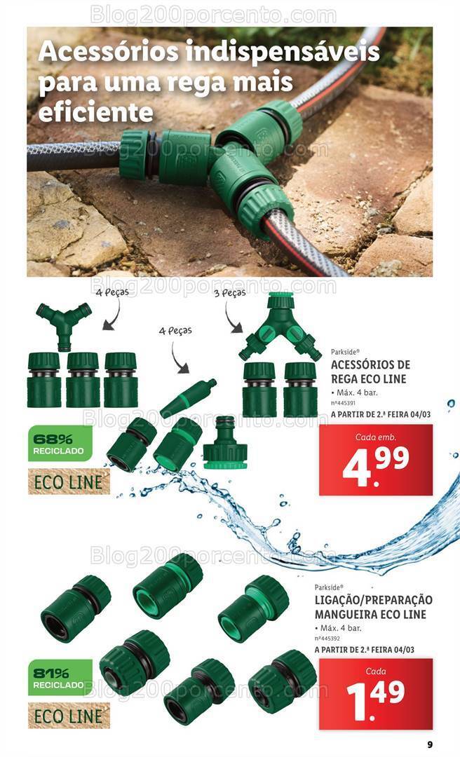 Antevisão Folheto LIDL Especial Jardim Promoções a partir de 7 março