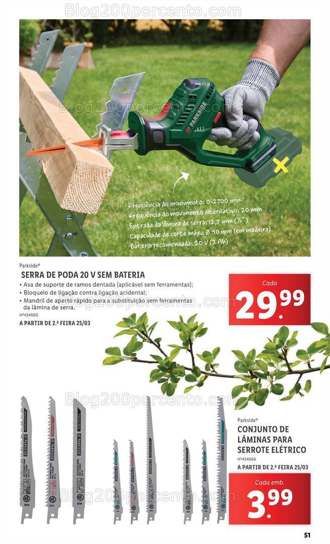 Antevisão Folheto LIDL Especial Jardim Promoções a partir de 7 março