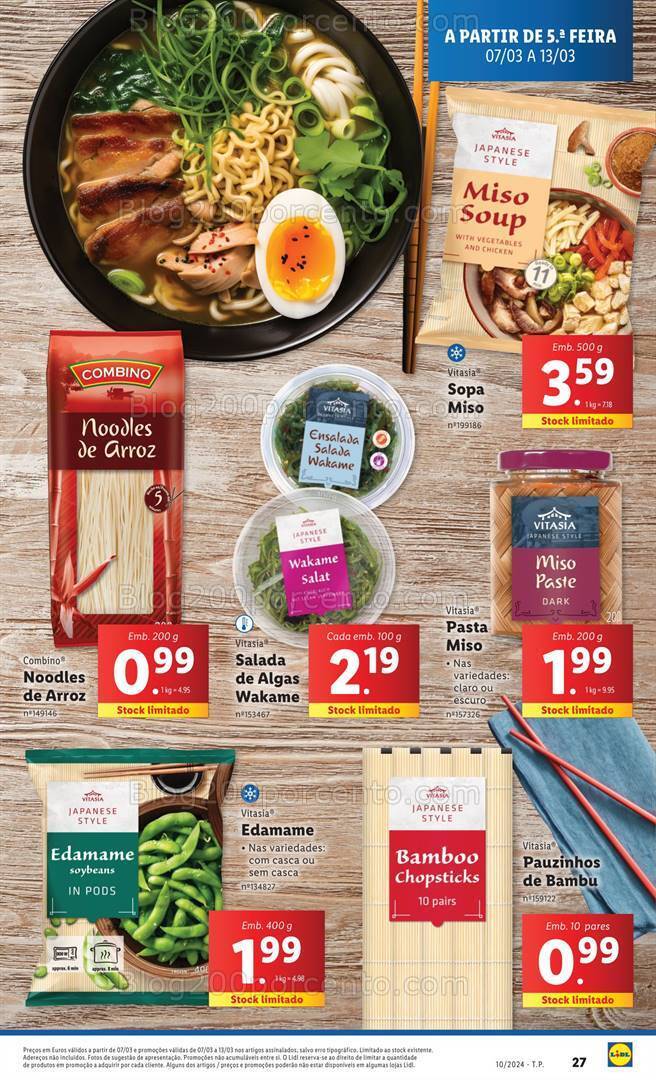 Antevisão Folheto LIDL Promoções de 7 a 13 março