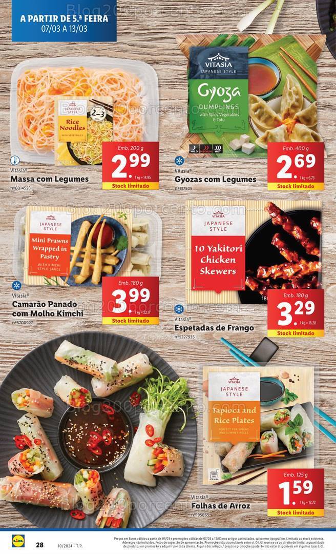 Antevisão Folheto LIDL Promoções de 7 a 13 março