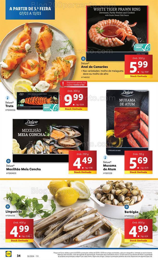 Antevisão Folheto LIDL Promoções de 7 a 13 março