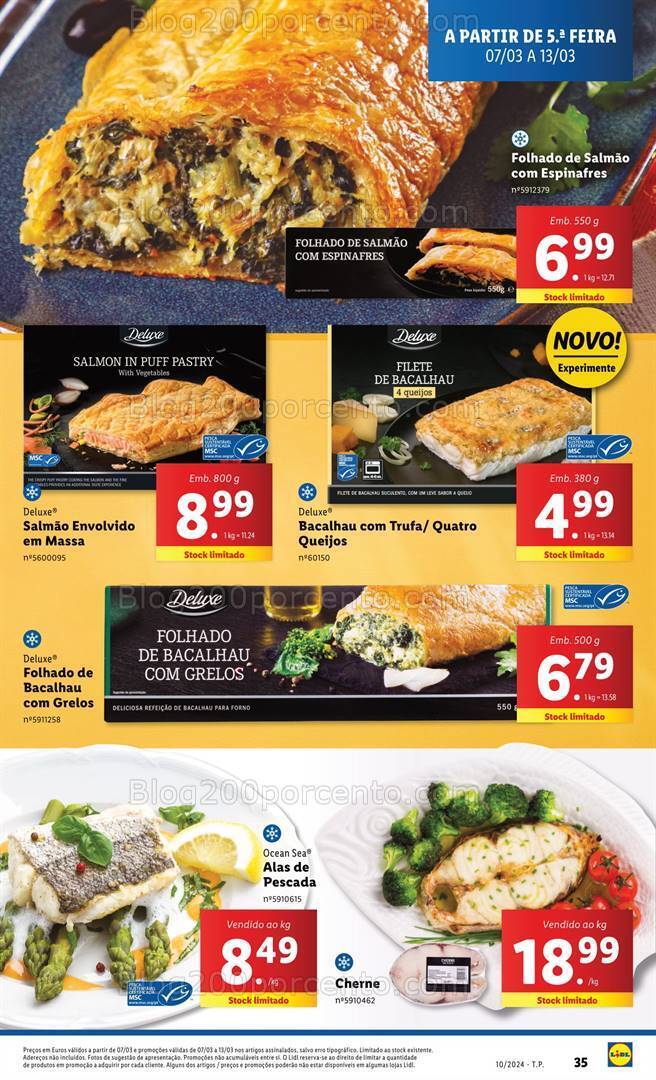 Antevisão Folheto LIDL Promoções de 7 a 13 março