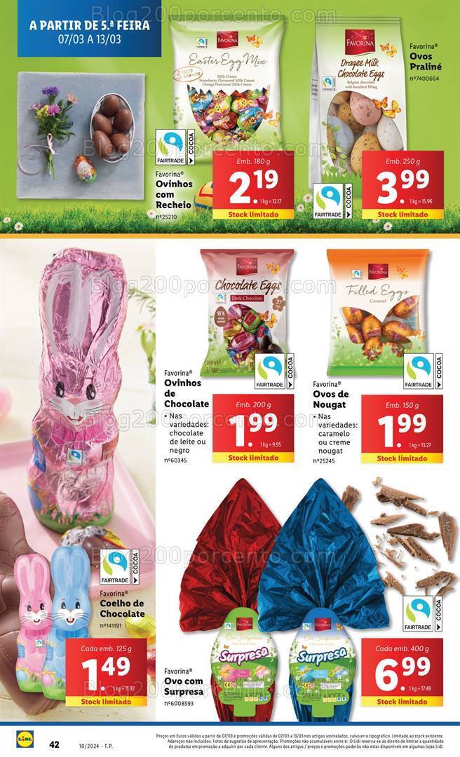 Antevisão Folheto LIDL Promoções de 7 a 13 março