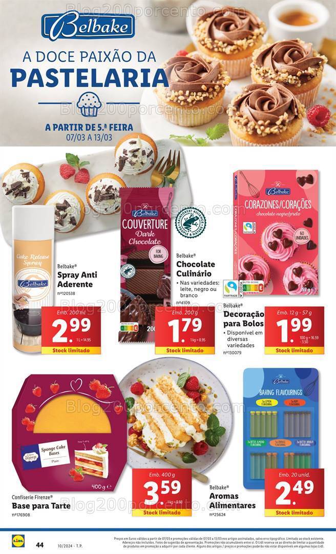 Antevisão Folheto LIDL Promoções de 7 a 13 março