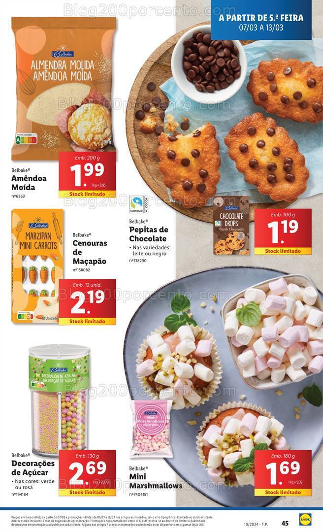 Antevisão Folheto LIDL Promoções de 7 a 13 março