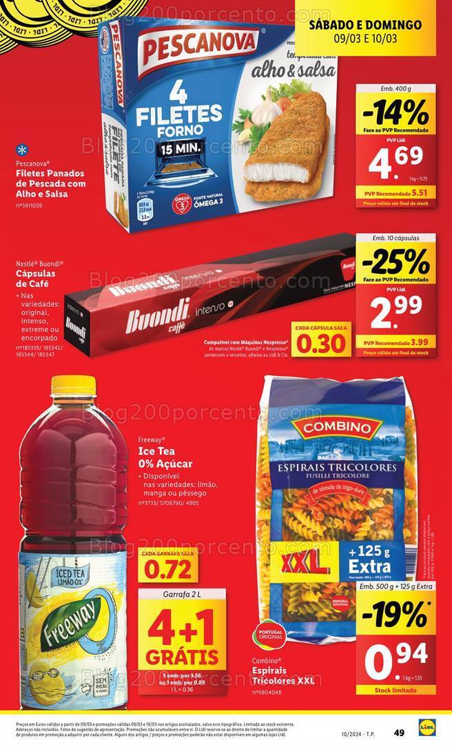 Antevisão Folheto LIDL Promoções de 7 a 13 março