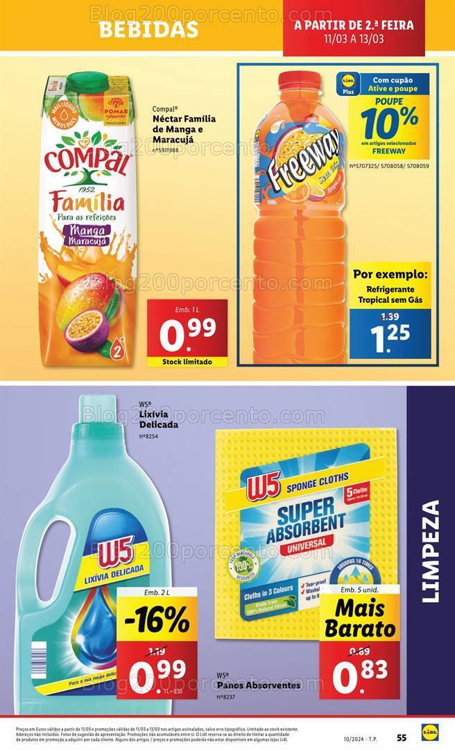 Antevisão Folheto LIDL Promoções de 7 a 13 março