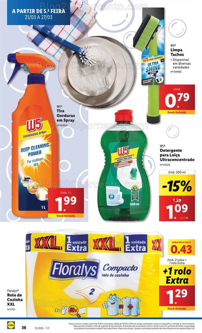 Antevisão Folheto LIDL Promoções de 21 a 27 março