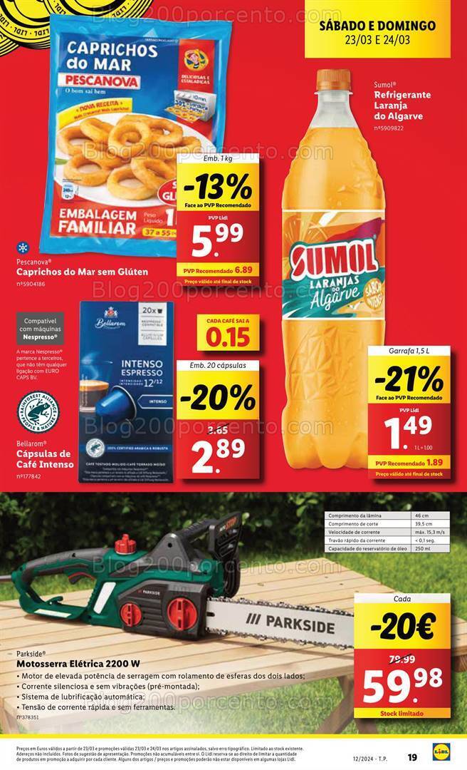 Antevisão Folheto LIDL Promoções de 21 a 27 março