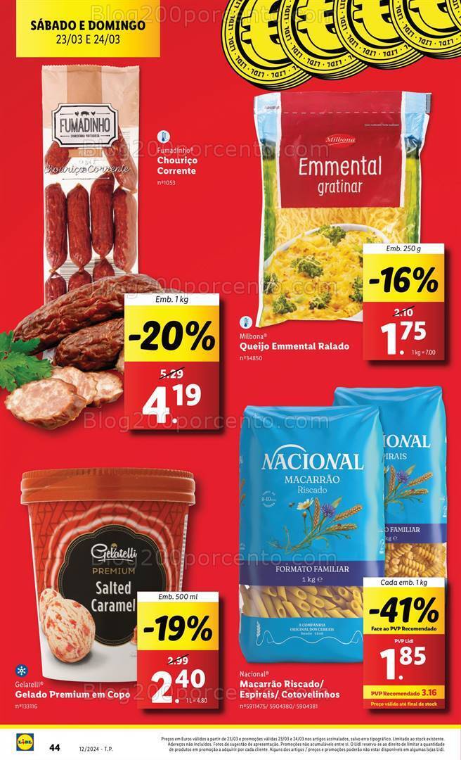 Antevisão Folheto LIDL Promoções de 21 a 27 março