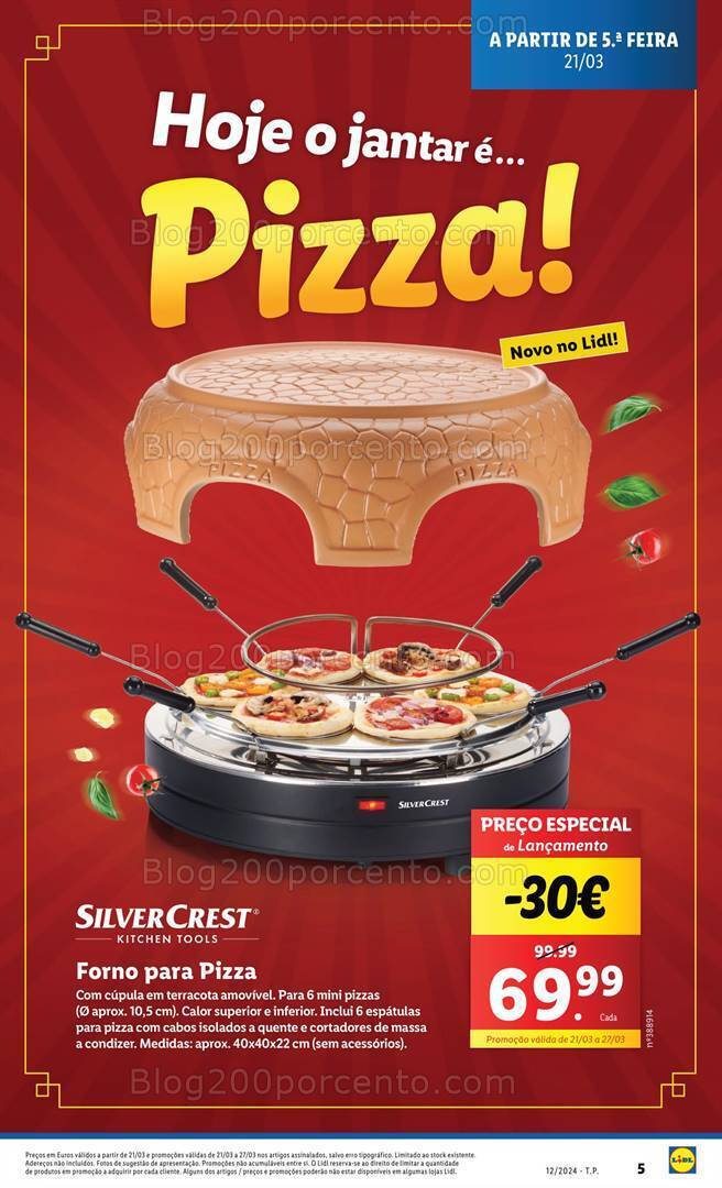 Antevisão Folheto LIDL Bazar Promoções de 21 a 27 março