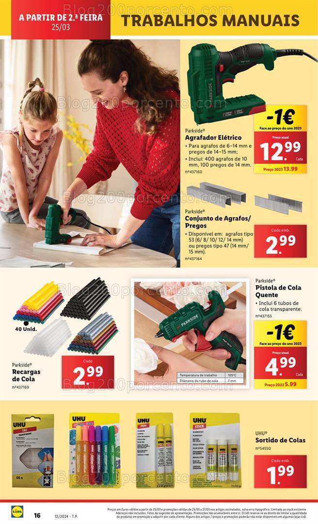 Antevisão Folheto LIDL Bazar Promoções de 21 a 27 março