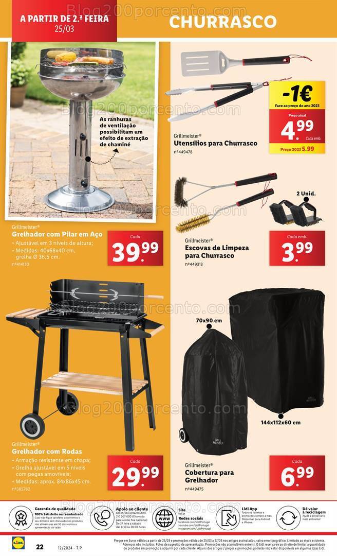 Antevisão Folheto LIDL Bazar Promoções a partir de 25 março