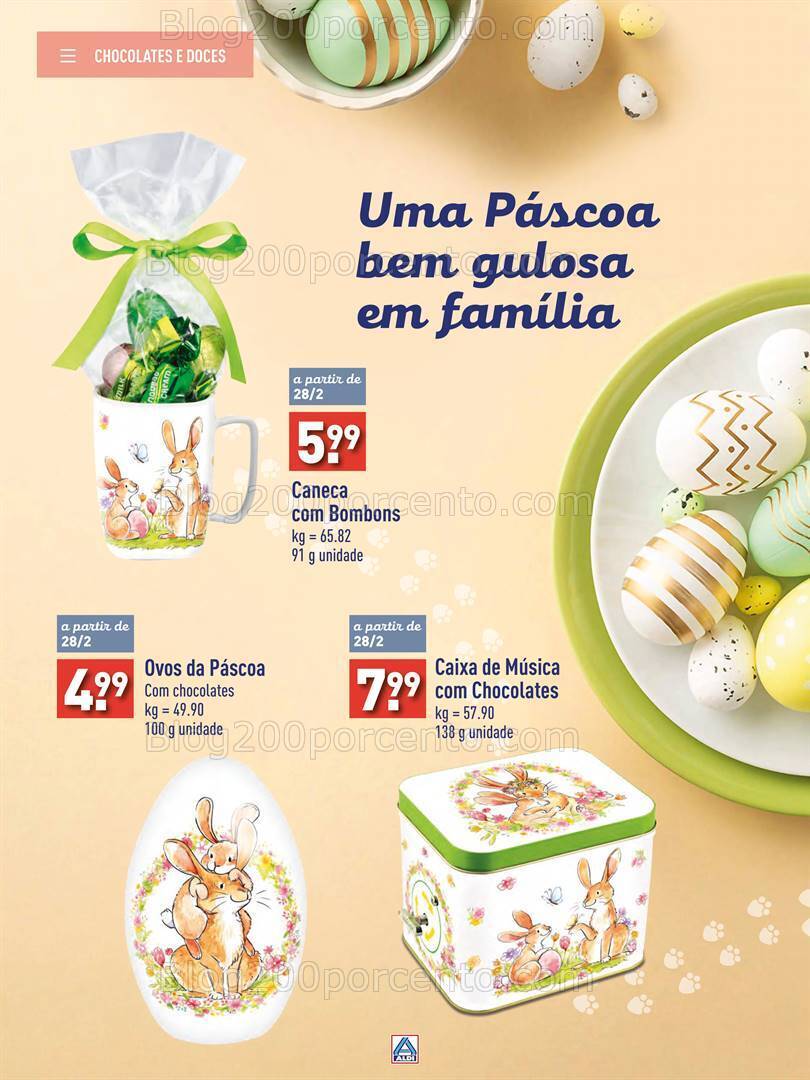 Antevisão Folheto ALDI Especial Páscoa 2024