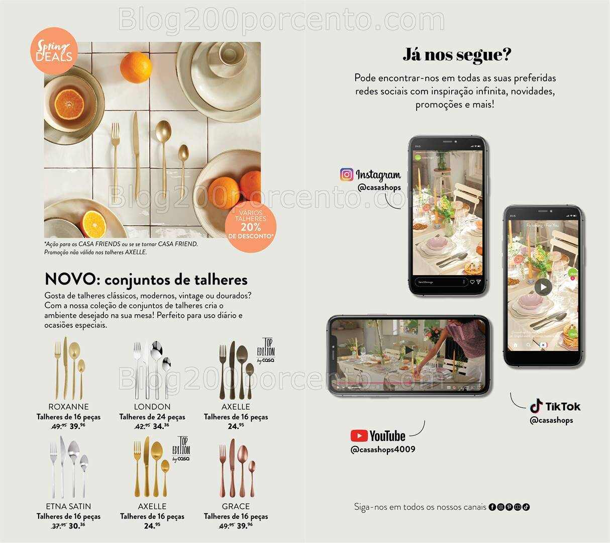 Antevisão Folheto CASA Primavera Promoções de 7 a 27 março