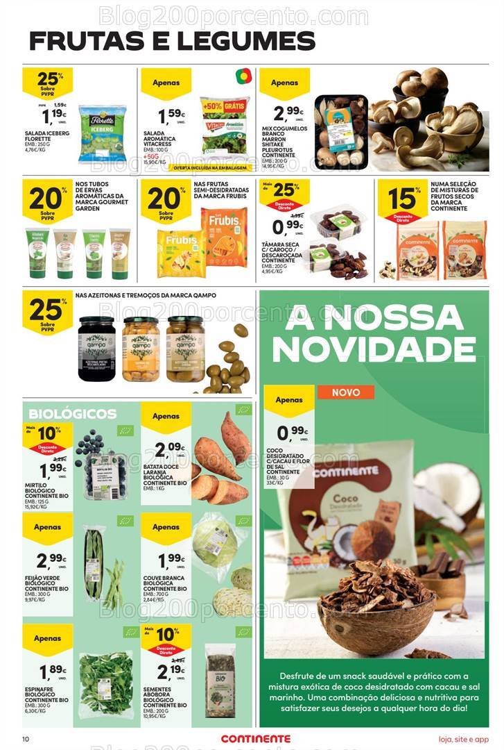 Antevisão Folheto CONTINENTE Promoções de 19 a 25 março