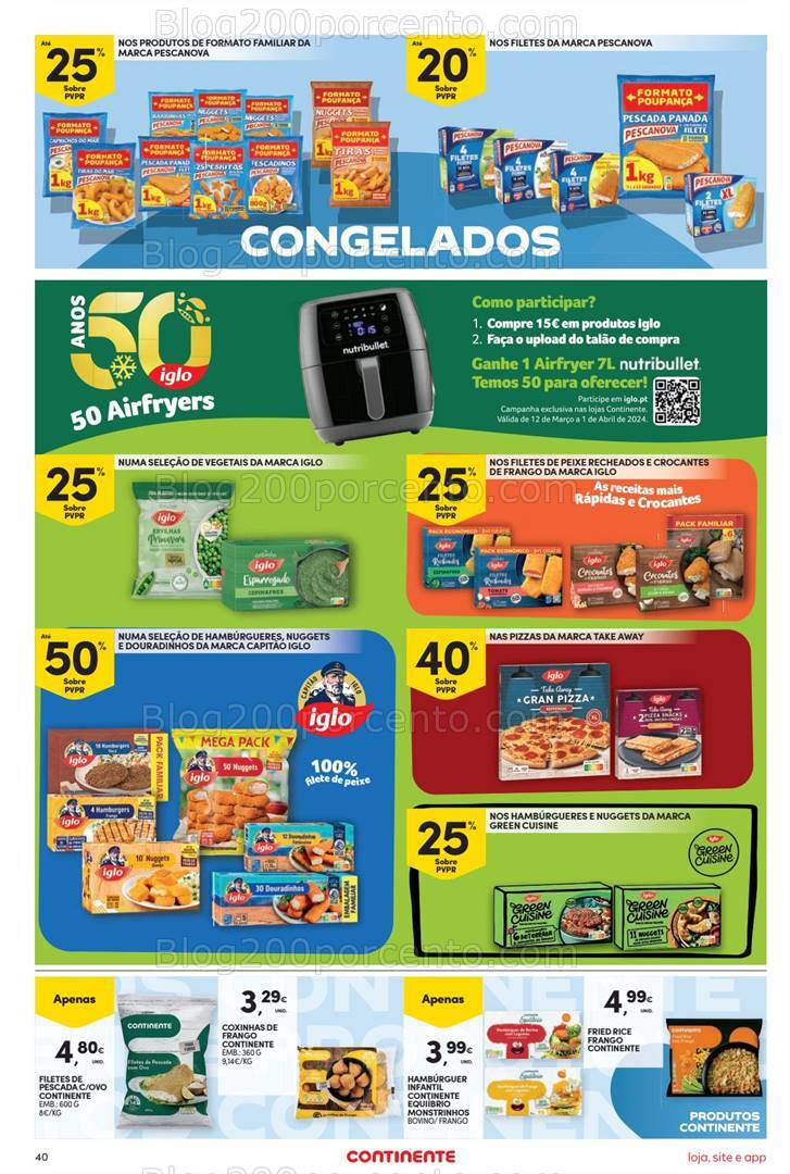 Antevisão Folheto CONTINENTE Promoções de 19 a 25 março