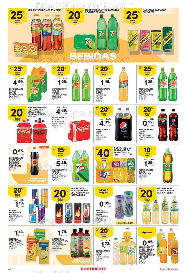 Antevisão Folheto CONTINENTE Promoções de 19 a 25 março