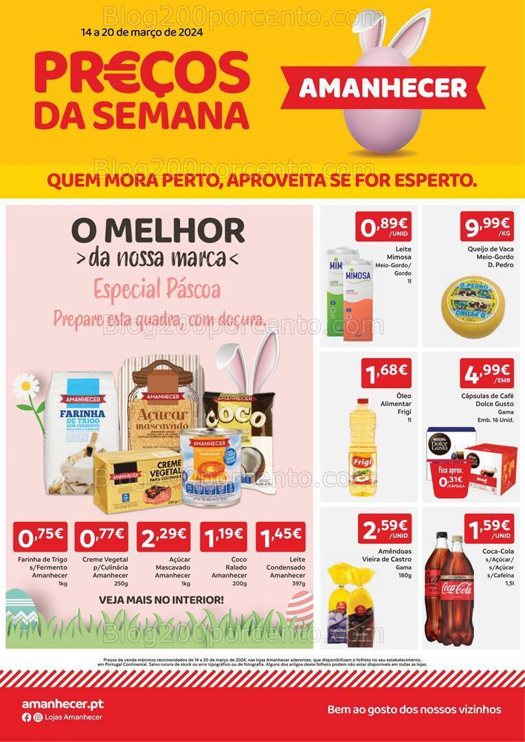 Antevisão Folheto AMANHECER Promoções de 14 a 20 março
