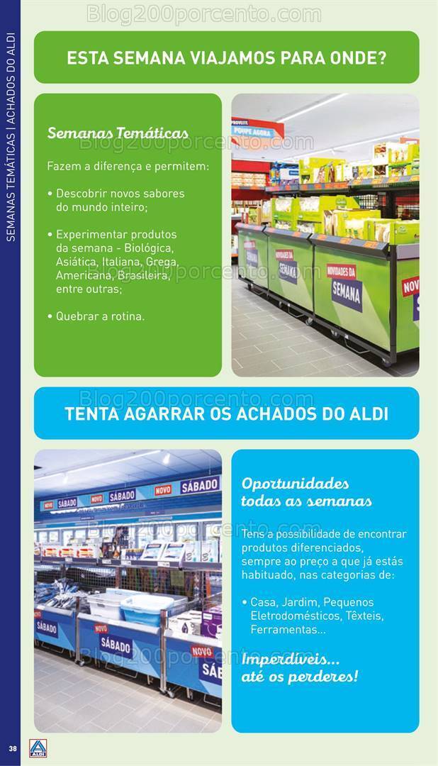 Antevisão Folheto ALDI Saldos + Aberturas Vila do Bispo Promoções de 20 a 26 março