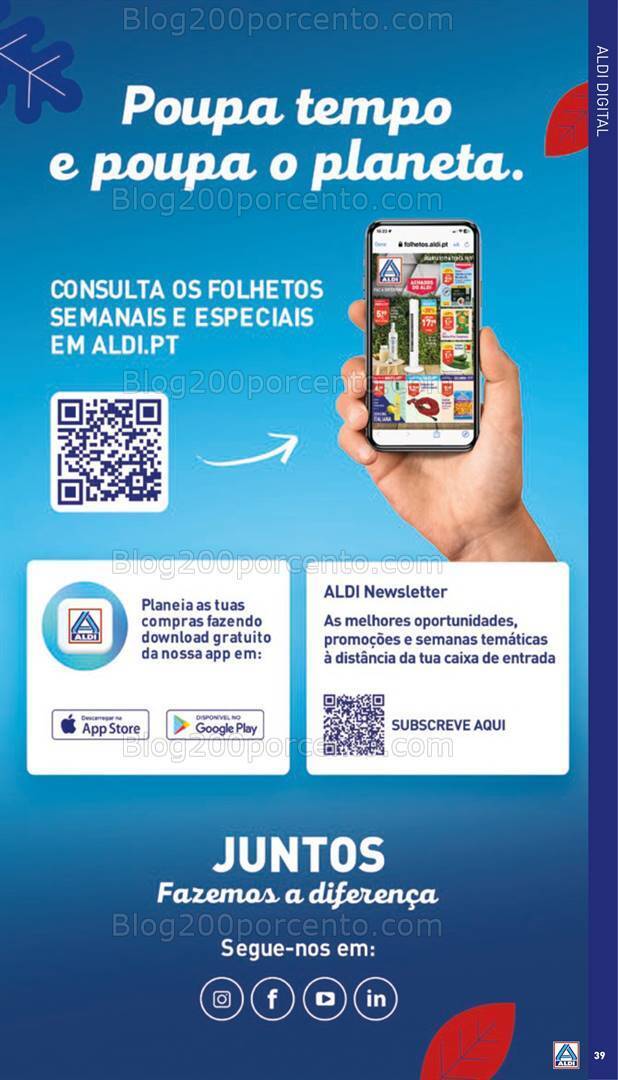 Antevisão Folheto ALDI Saldos + Aberturas Vila do Bispo Promoções de 20 a 26 março