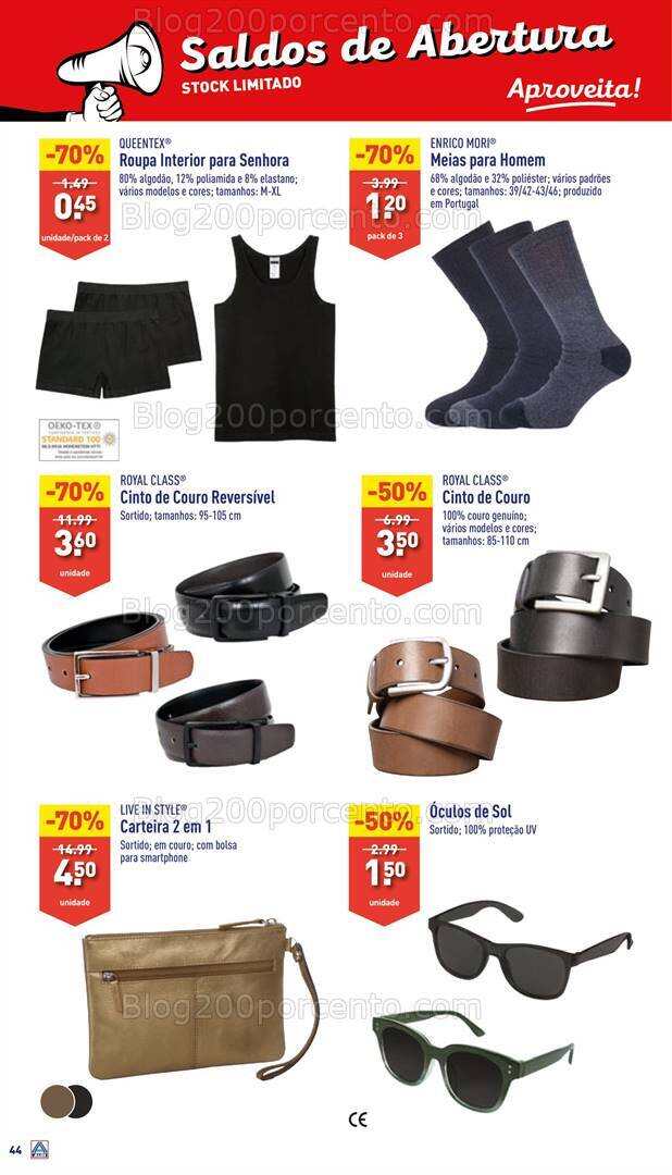 Antevisão Folheto ALDI Saldos + Aberturas Vila do Bispo Promoções de 20 a 26 março