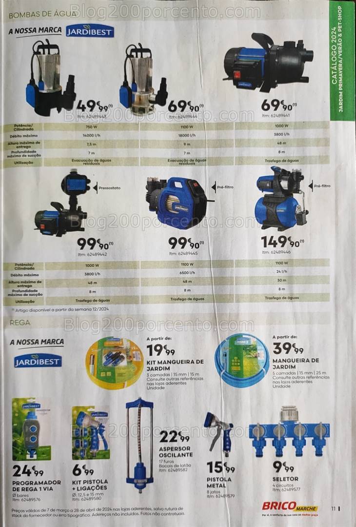 Antevisão Folheto BRICOMARCHÉ Jardim Promoções de 7 março a 28 abril