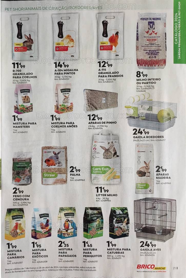 Antevisão Folheto BRICOMARCHÉ Jardim Promoções de 7 março a 28 abril